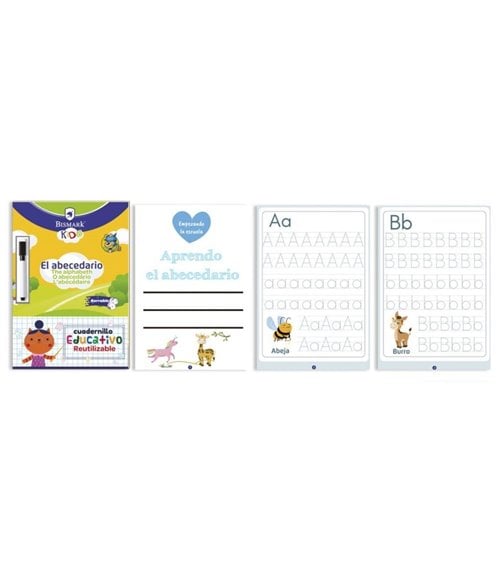 Libro de Actividades con Rotulador Borrable