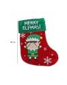 Calcetín Navideño con Diseño de Elfo para Colgar