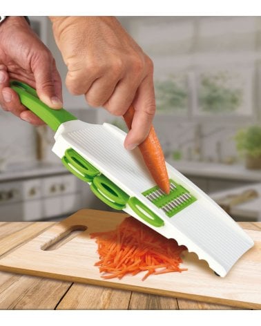 Mandolina de Cocina con 5 Cortes y Mango Ergonómico