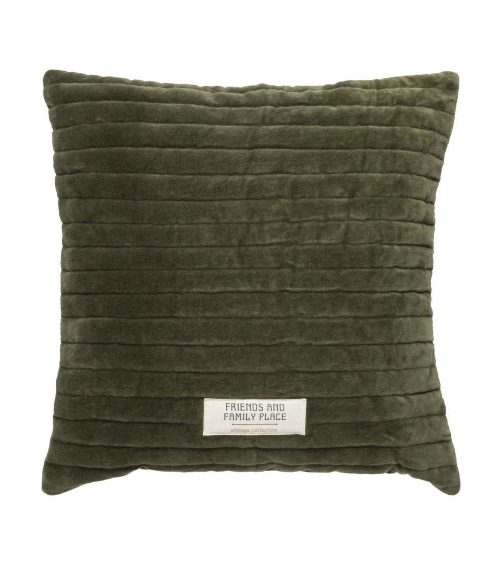 Cojín Cuadrado Caqui Family