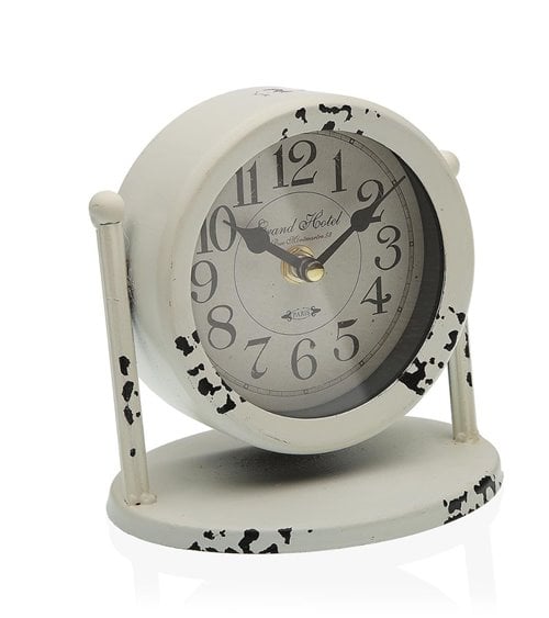Reloj De Sobremesa Estilo Vintage y Color Desgastado