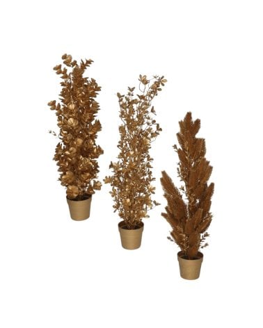 Planta Alta Decorativa Metática para Navidad