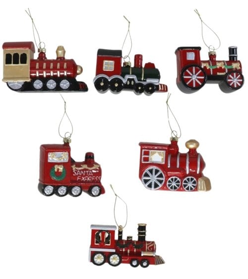 Colgante de Tren Navideño para Árbol