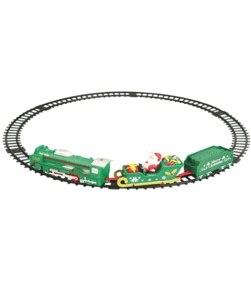 Circuíto de Tren Navideño de 9 Piezas