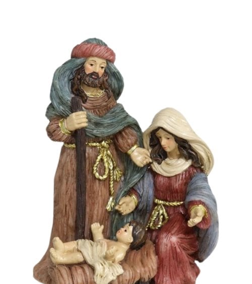 Figura Conjunta de Sagrada Familia para Belén