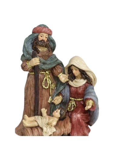 Figura Conjunta de Sagrada Familia para Belén