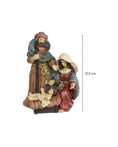 Figura Conjunta de Sagrada Familia para Belén