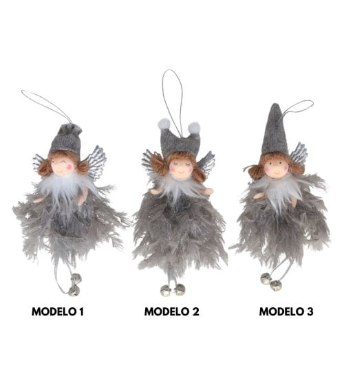 Colgante de Angel Plata para Árbol