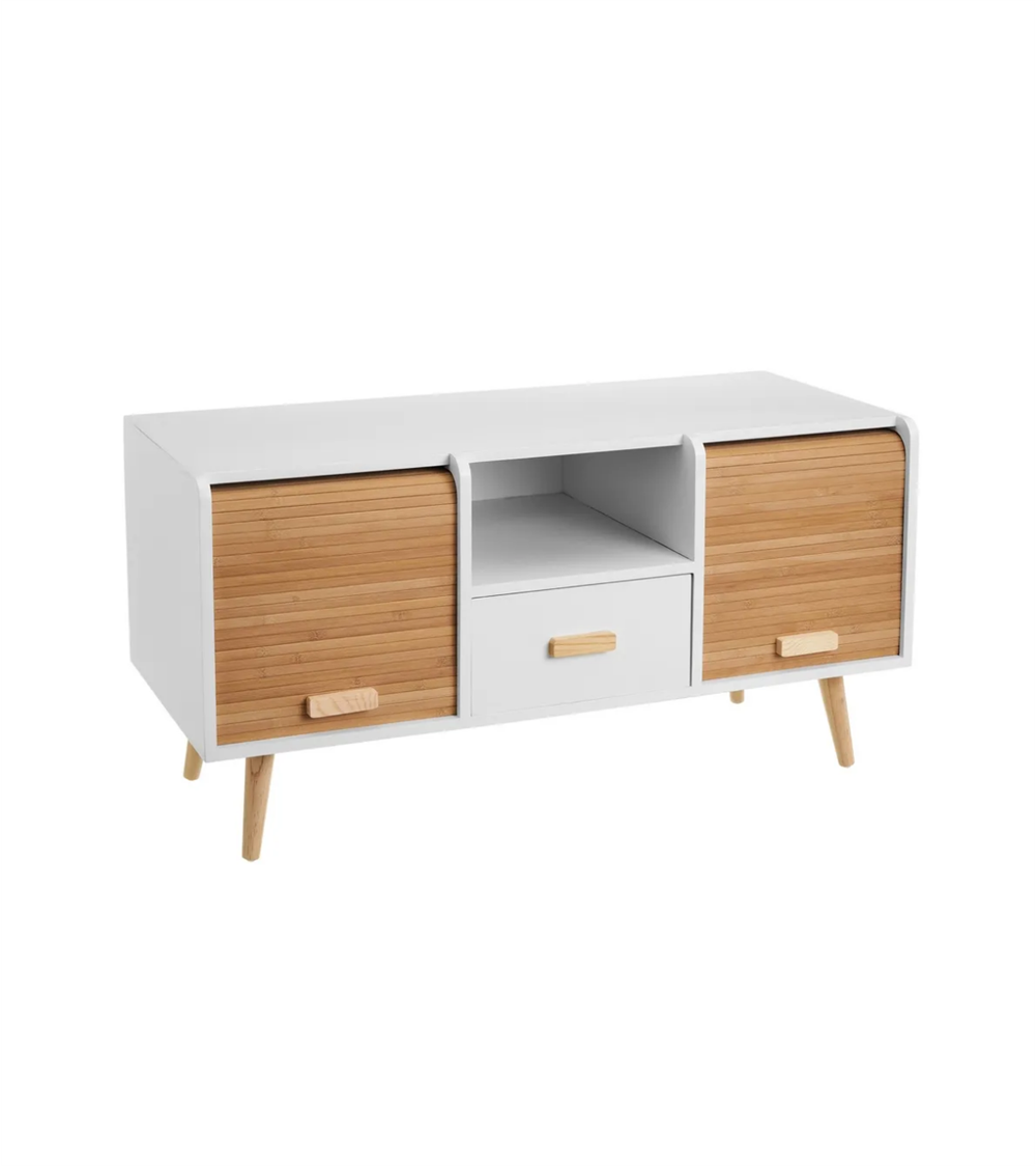 Mueble de TV con Dos Puertas Persiana Secret