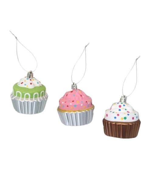 Colgante de Mini Magdalenas para Árbol
