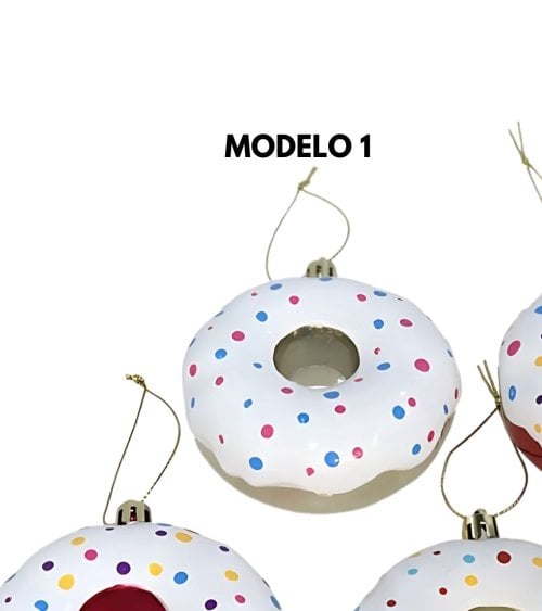 Colgante de Donut Glaseada para Árbol
