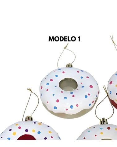 Colgante de Donut Glaseada para Árbol