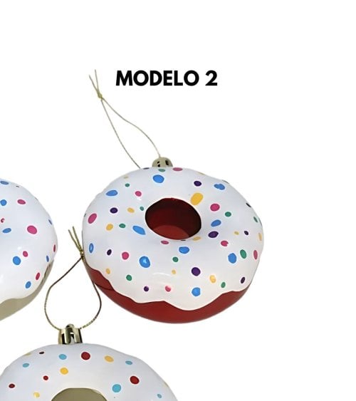Colgante de Donut Glaseada para Árbol