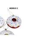 Colgante de Donut Glaseada para Árbol