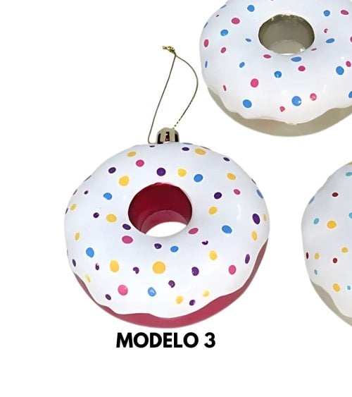 Colgante de Donut Glaseada para Árbol