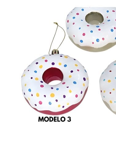 Colgante de Donut Glaseada para Árbol