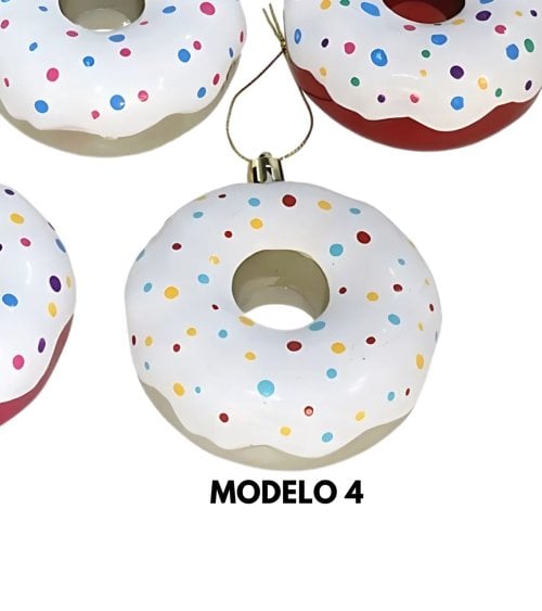 Colgante de Donut Glaseada para Árbol