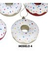 Colgante de Donut Glaseada para Árbol