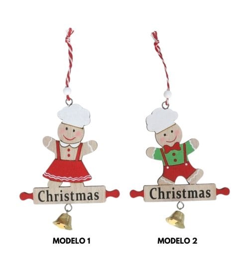 Colgante de Repostero de Jengibre para Árbol