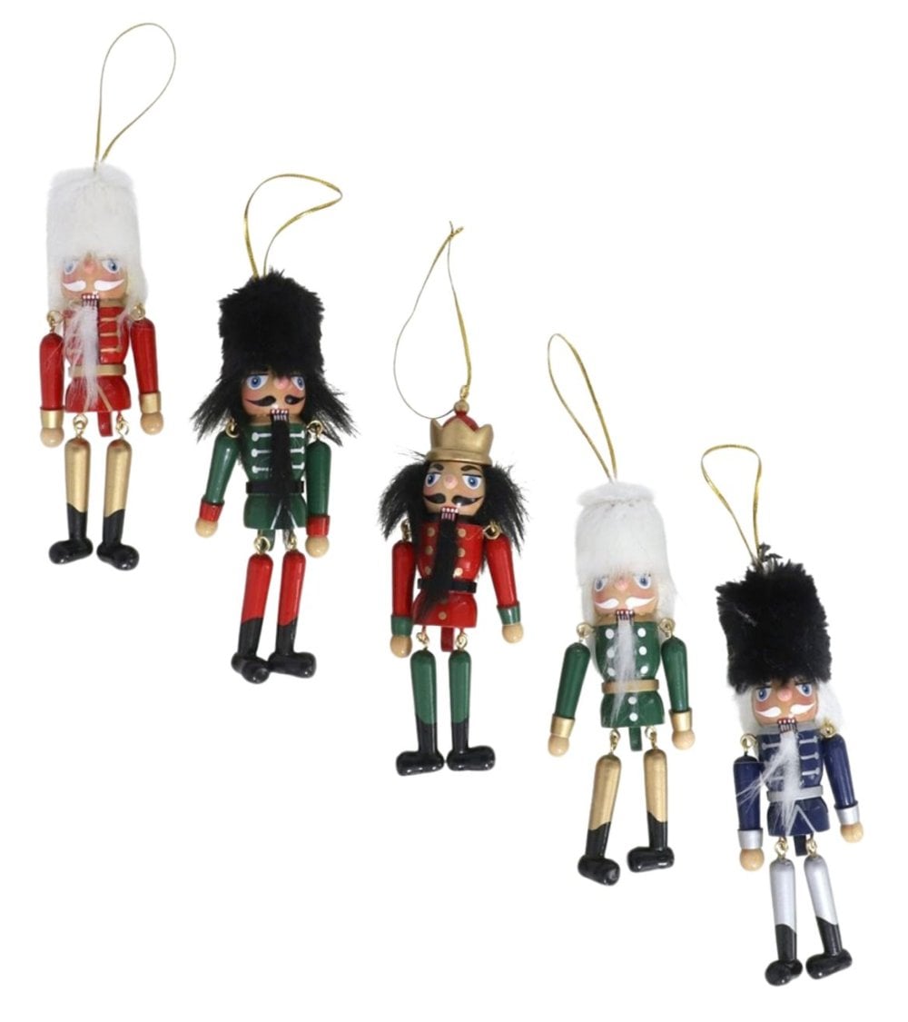 Colgante de Soldadito Cascanueces para Árbol