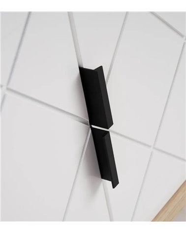 Mueble de TV Nórdico con Dos Puertas con Rombos