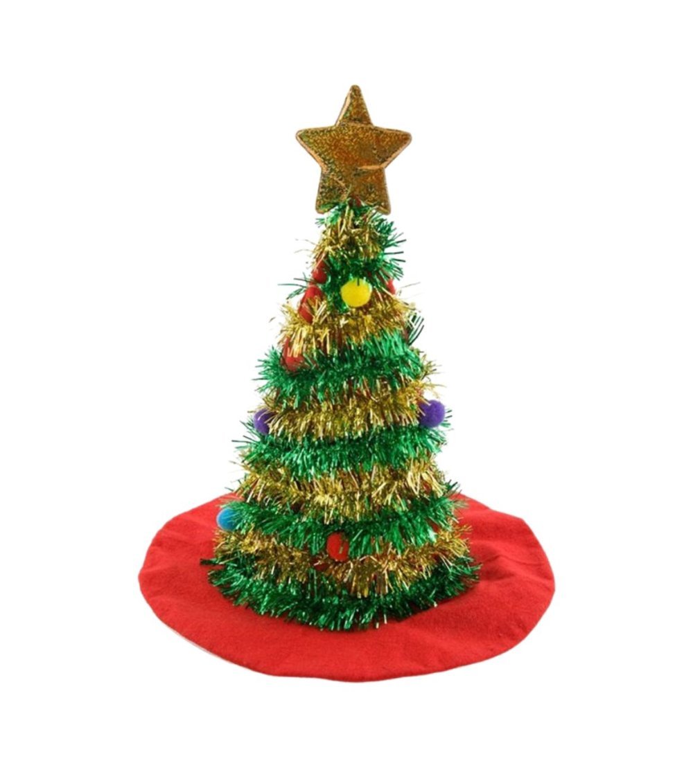 Sombrero Festivo de Árbol Navideño