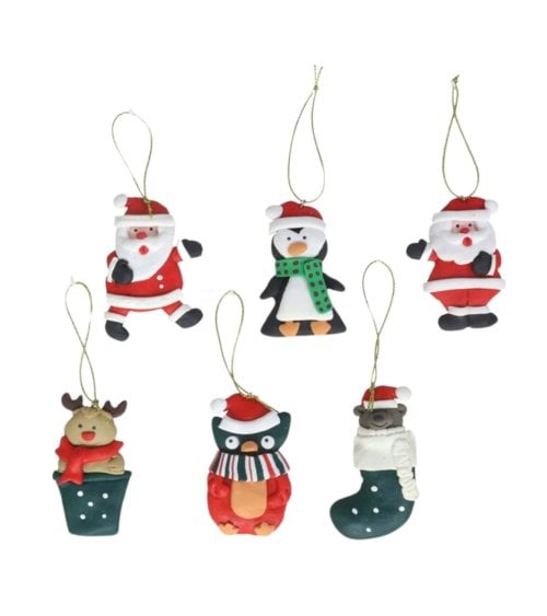 Colgante de Muñecos Navideños para Árbol