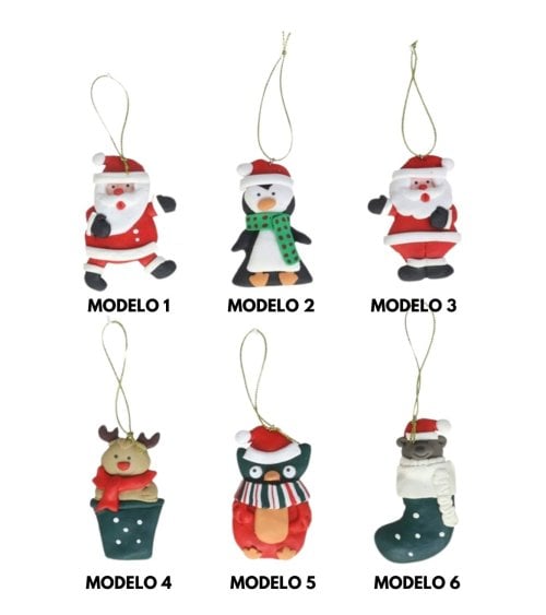 Colgante de Muñecos Navideños para Árbol