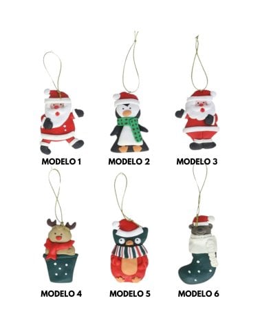 Colgante de Muñecos Navideños para Árbol