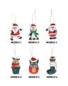 Colgante de Muñecos Navideños para Árbol
