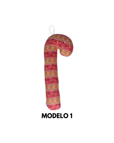 Bastón de Caramelo Decorativo de Peluche