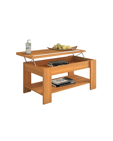 Mesa de Centro con Tablero Elevable con Cristal Agueda