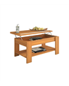 Mesa de Centro con Tablero Elevable con Cristal Agueda