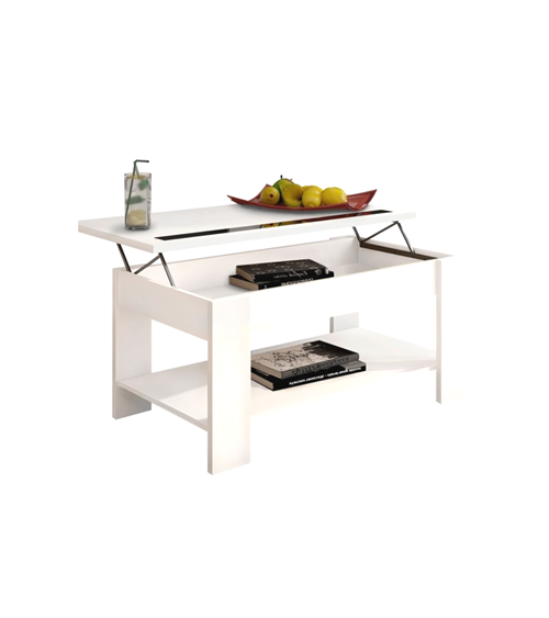 Mesa de Centro con Tablero Elevable con Cristal Agueda