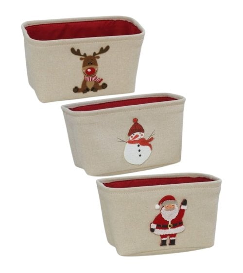 Cesta Navideña con Personaje Navideño Gilda