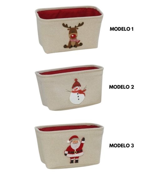 Cesta Navideña con Personaje Navideño Gilda