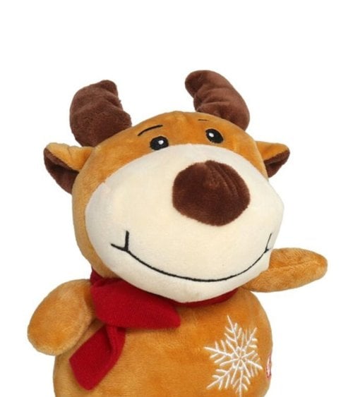 Peluche de Reno Navideño Musical