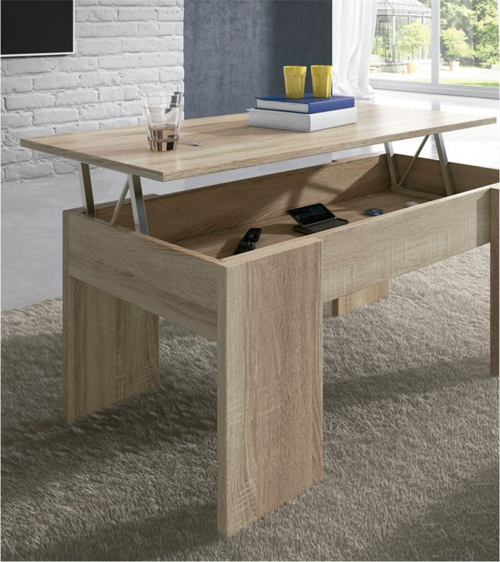 Mesa de Centro con Tablero Elevable Gala