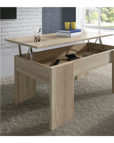 Mesa de Centro con Tablero Elevable Gala
