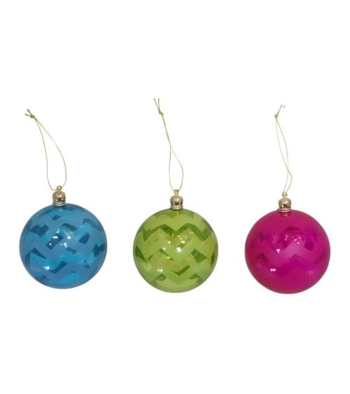 Set de 16 Bolas Neón para Árbol