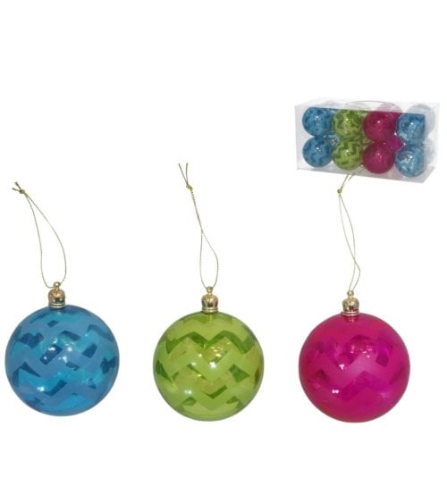 Set de 16 Bolas Neón para Árbol