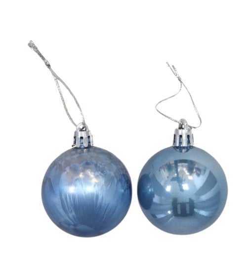 Set de Bolas Hydra Azul para Árbol