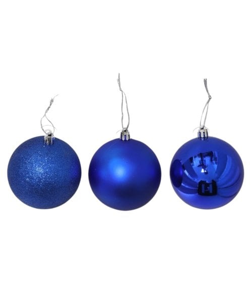 Set de Bolas Azul Rey para Árbol