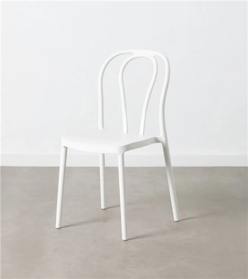 Silla de Comedor de Polipropileno de Colores 