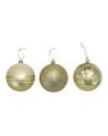 Set de 20 Bolas Brillantes con Diseño para Árbol