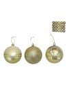 Set de 20 Bolas Brillantes con Diseño para Árbol