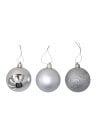 Set de Bolas Motley Unicolor para Árbol