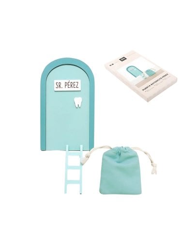 Puerta para Ratoncito Perez con Saco para Dientes