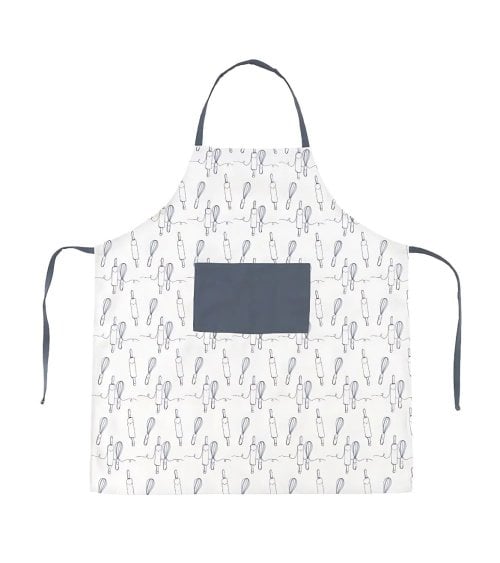 Delantal con Diseño de Utensilios de Cocina
