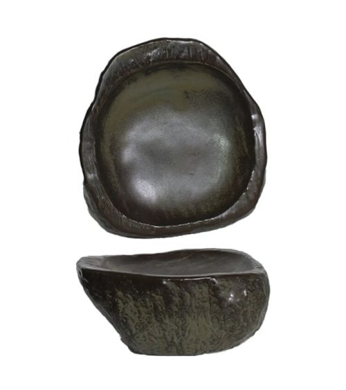 Plato para Pan Crude de Porcelana Reforzada